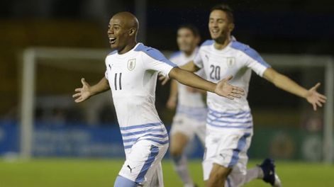 Nicolás de La Cruz, jugador de River, está en la lista preliminar de Uruguay. / Gentileza.