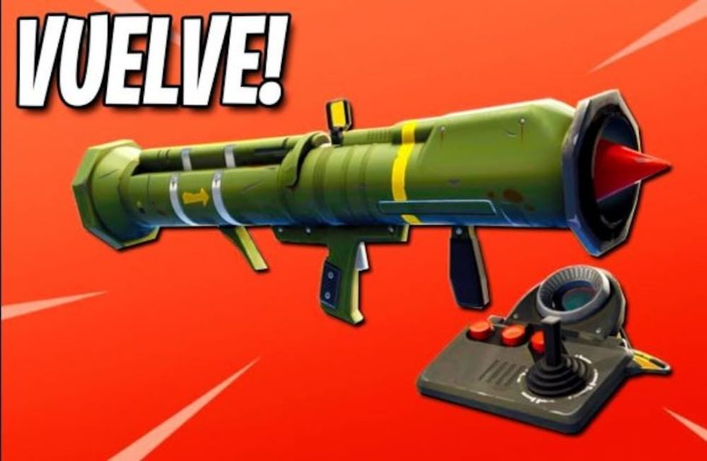 #Fortnite: mañana vuelven los misiles guiados y los jetpacks