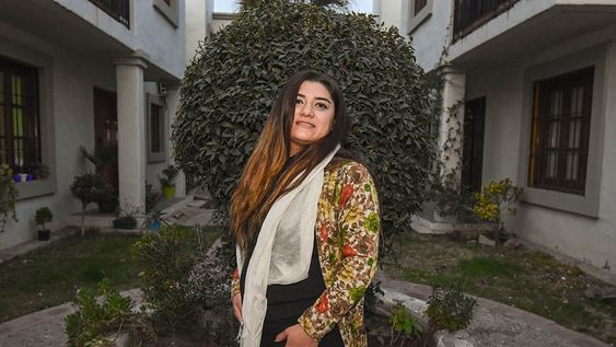 Carla Rosales comenta que el lado positivo del año pasado, el primero de la pandemia, fue trabajar de corrido, hasta las 19. foto: Mariana  Villa / Los Andes