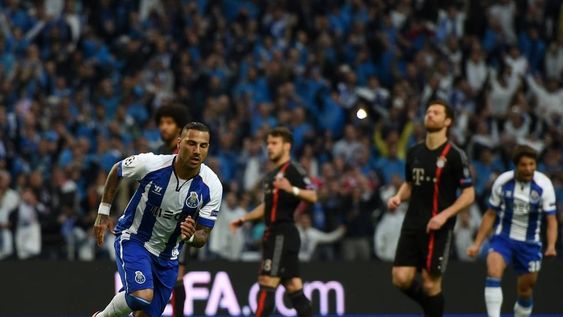 El Porto sorprendió al poderoso Bayern de Guardiola en la ida de cuartos