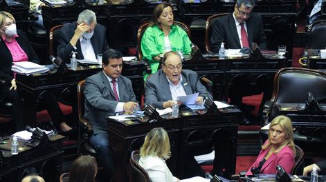 Los Andes | Debate en Diputados sobre el acuerdo con el FMI, Carlos Heller. Foto Federico Lopez Claro