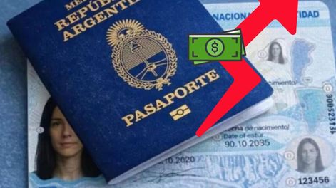 Aumentaron los precios para tramitar el DNI y el pasaporte: nuevas tarifas en 2026