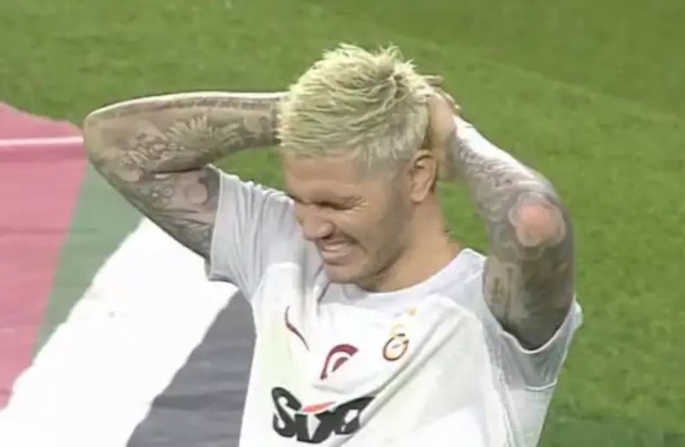 Increíble el gol que falló Mauro Icardi. / Gentileza.