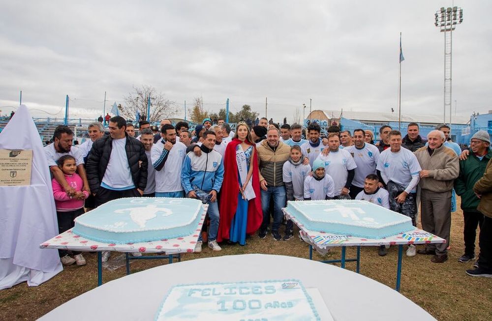 Stevanato acompañó el centenario de Gutiérrez S.C.