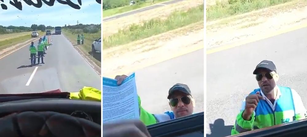 El video grabado por un camionero en la ruta nacional 11 reveló el cobro irregular de más de $23 mil para ingresar a la capital formoseña.