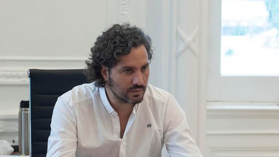 El jefe de Gabinete, Santiago Cafiero