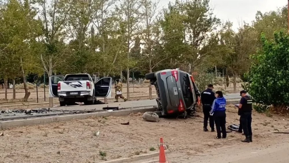 Accidente fatal en Neuquén: dos policías muertos