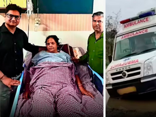 Un bache en la ruta revivió a una mujer declarada con muerte cerebral.