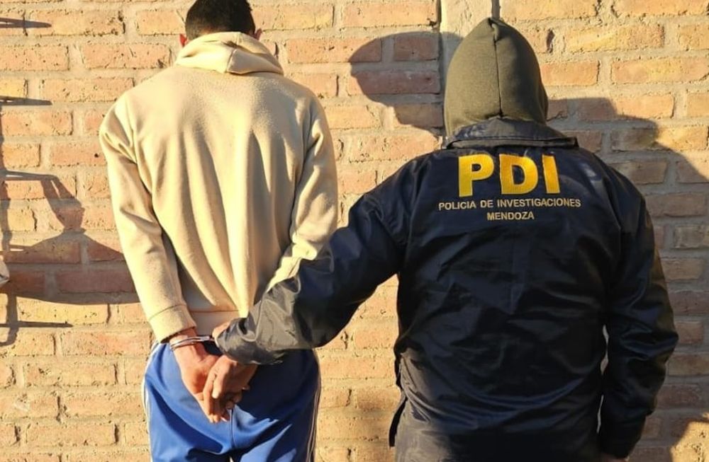 Larraín fue detenido por el homicidio del policía retirado Héctor Pelayes. | Foto: Ministerio de Seguridad y Justicia