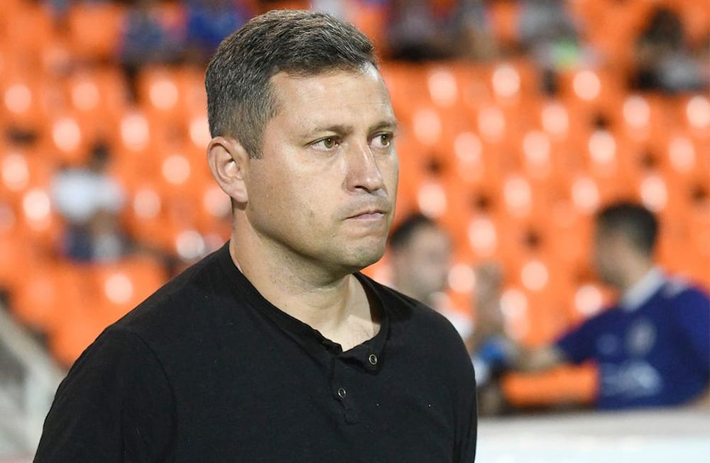 Diego Flores, entrenador de Godoy Cruz. / Foto: José Gutiérrez