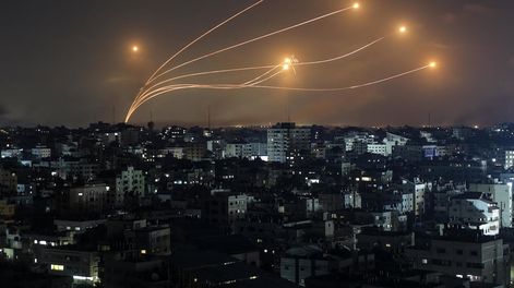 Los Andes | Así funciona la Cúpula de Hierro de Israel. EFE/EPA/MOHAMMED SABER