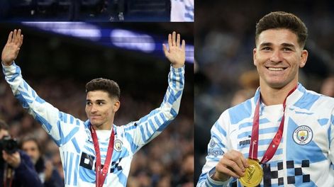 La increíble ovación que recibió Julián Álvarez en su regreso al Manchester City. / Foto: Gentileza
