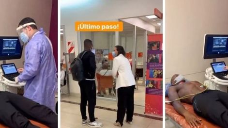 Román, tras realizarse los primeros estudios, le informaron sobre su problema cardiaco. Ahí vio que su sueño se caía.