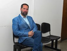 El concejal Martín Antolín se presentó ante la Justicia este martes y se supo que no tiene previsto renunciar. Foto: Ramiro Gomez