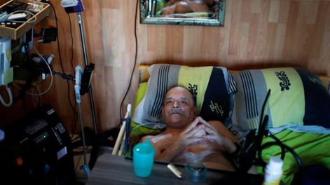 Los Andes | Alain Cocq padece de isquemia desde hace más de 30 años y decidió interrumpir sus tratamientos debido a que no pudo conseguir la eutanasia.