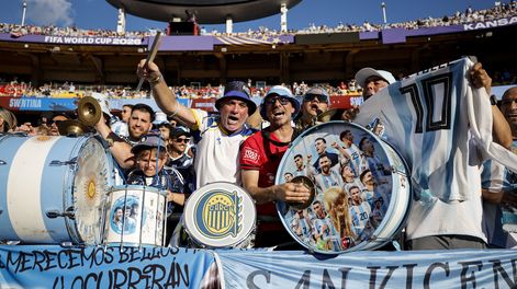 La canción que acompaña a la Selección Argentina.