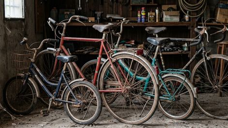 Además de ahorrar dinero, reutilizar una bicicleta permite reducir residuos y crear objetos únicos en casa.