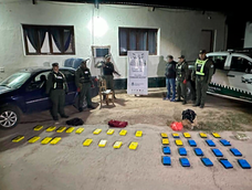 gendarmeria secuestro droga en dos vehiculos en salta: uno se dirigia a mendoza