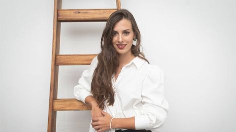 Espacio Contemporáneo de Arte ECARetrato de Mayra Tous, Reina Nacional de la VendimiaFoto: Ignacio Blanco / Los Andes