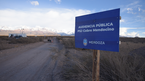 Audiencia por PSJ Cobre Mendocino (segundo día).