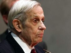 John Nash, el matemático retratado en la película “Una mente brillante”.