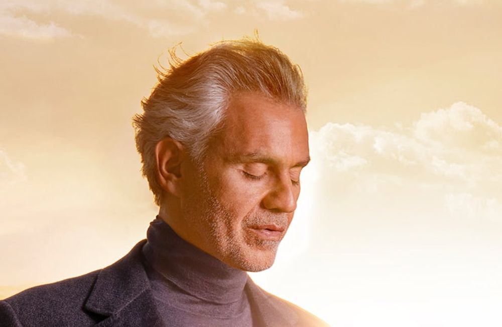 Andrea Bocelli presentó el álbum Believe.
