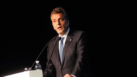 Massa en La Rural: “Hay medidas más o menos cuestionables, pero tienen que ver con la realidad del momento” (Foto: Federico López Claro)