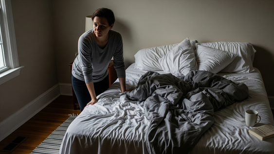 Según la psicología, esto significa dejar la cama destendida.