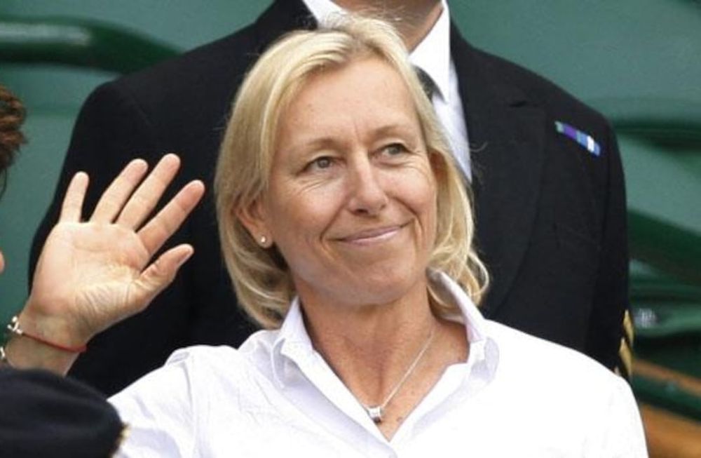 Navratilova confesó que al tratamiento que se sometió fue satisfactorio. / Gentileza.