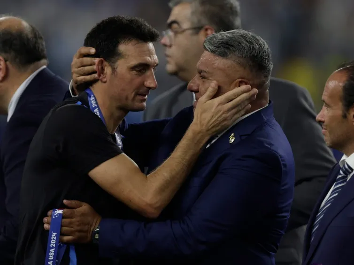 Claudio Chiqui Tapia habló sobre la continuidad de Lionel Scaloni