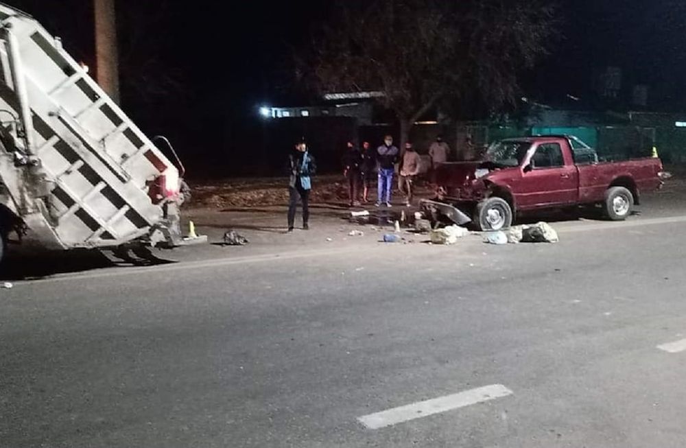 Un recolector de basura perdió la pierna porque lo atropelló un conductor alcoholizado - Gentileza / San Rafael Noticias (Facebook)