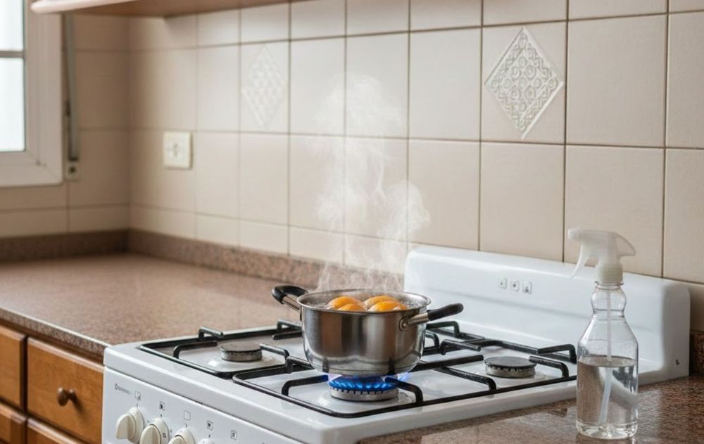La mezcla de cáscaras de naranja hervidas y vinagre es una alternativa accesible para solucionar inconvenientes sencillos en el hogar.