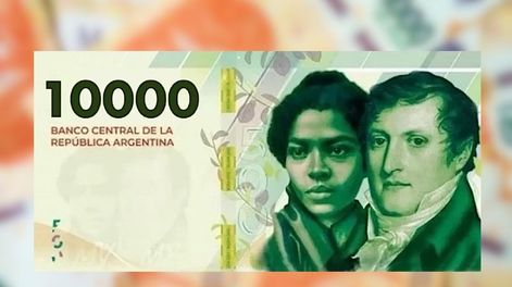 Los billetes de $ 10.000 comenzarán a circular en mayo