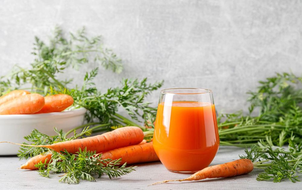 El jugo de zanahoria es ideal para tu cuerpo porque también mejora la digestión.