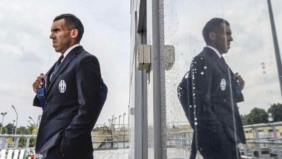 Vuelvo a mi casa, escribió el Apache, de 38 años, a través de sus redes sociales. Su primer encuentro será el próximo domingo ante Inter de Milán. / Gentileza.