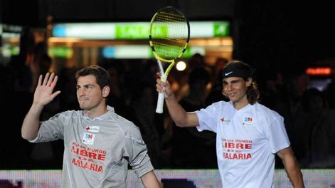 Rafa Nadal e Iker Casillas