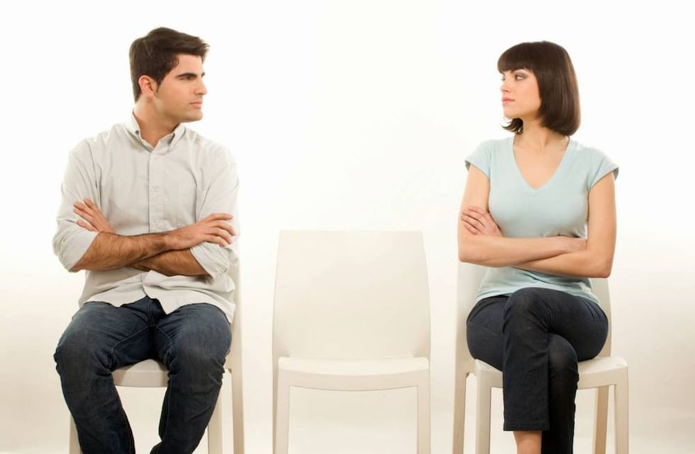 Siete pecados capitales en una pelea de pareja