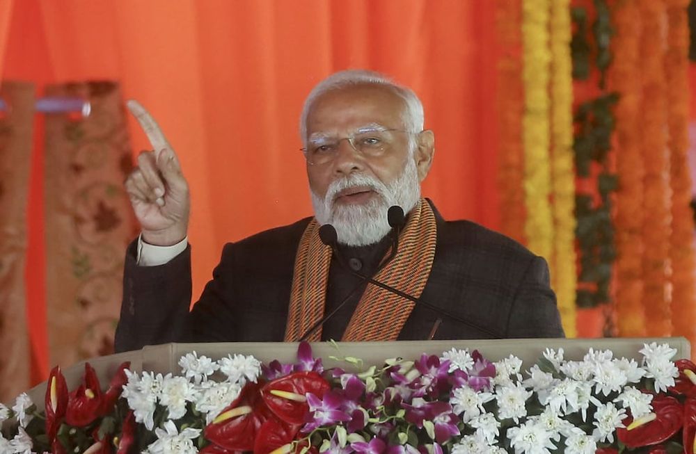 El primer ministro indio Narendra Modi es otro de los líderes, que hoy abundan en el mundo, que se autopercibe predestinado por los dioses.