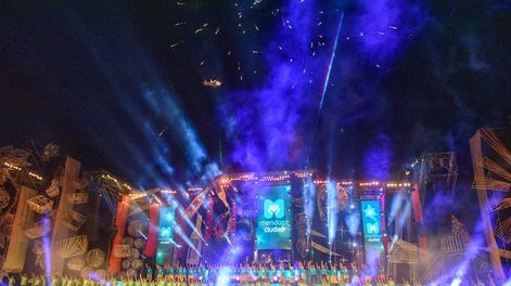 En una imponente noche, la Ciudad celebró una Vendimia espectacular
