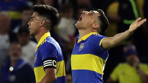 Merentiel anota su primer gol con la camiseta de Boca