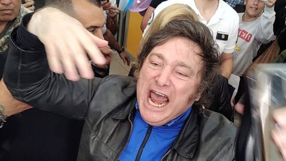 Javier Milei visitó Rosario para el cierre de campaña del balotaje presidencial 2023 en Argentina.