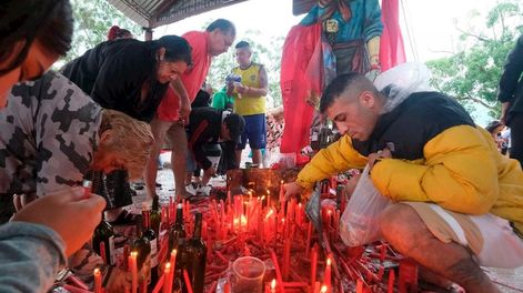 Celebración del Gauchito Gil. Foto: Télam