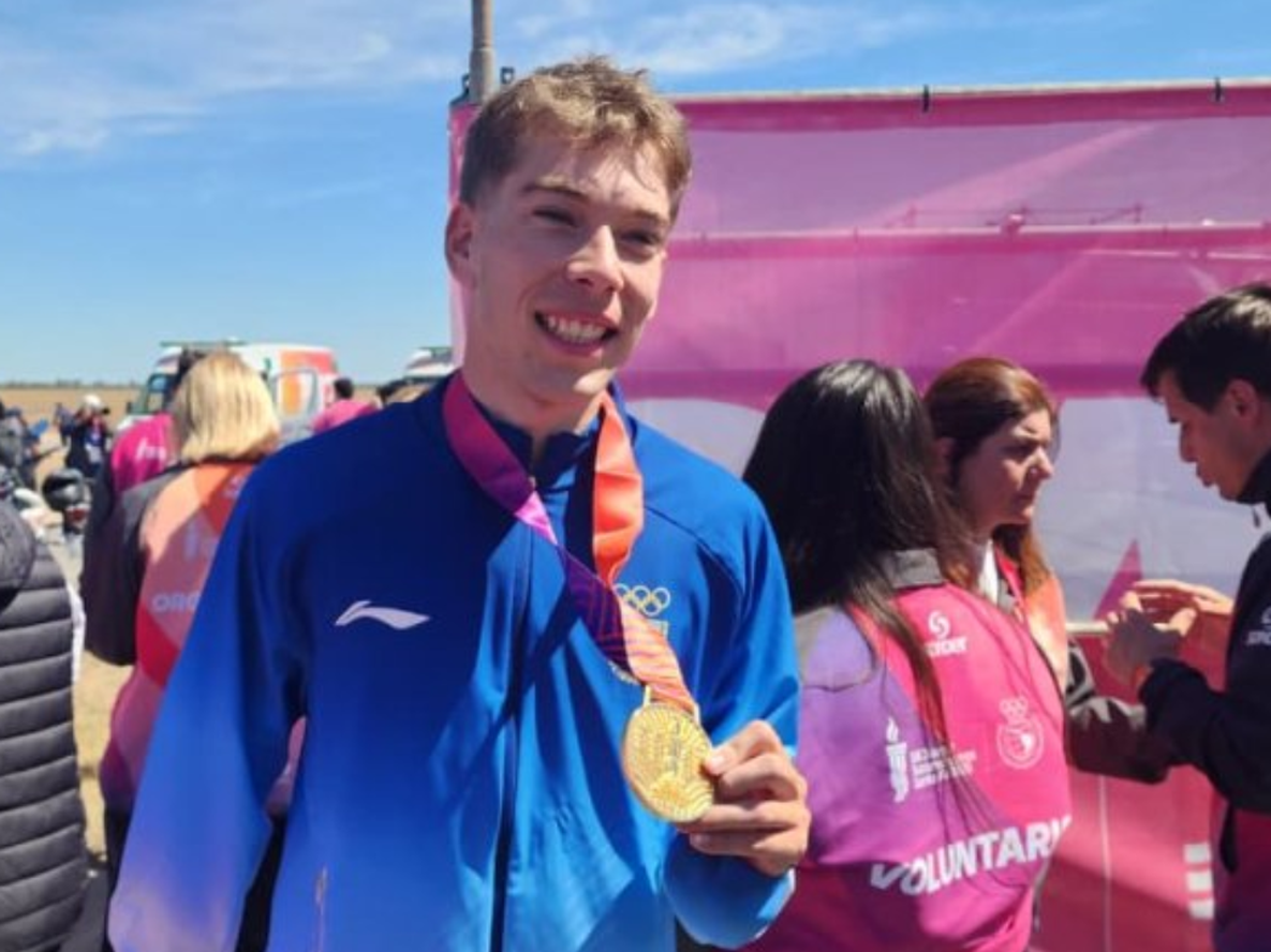 Mateo Kalejman ganó la medalla de oro en la contrarreloj de los Juegos Suramericanos 2026.