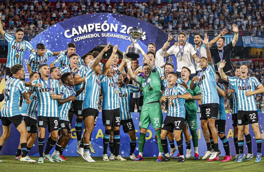 Racing último campeón de la Copa Sudamericana&nbsp;