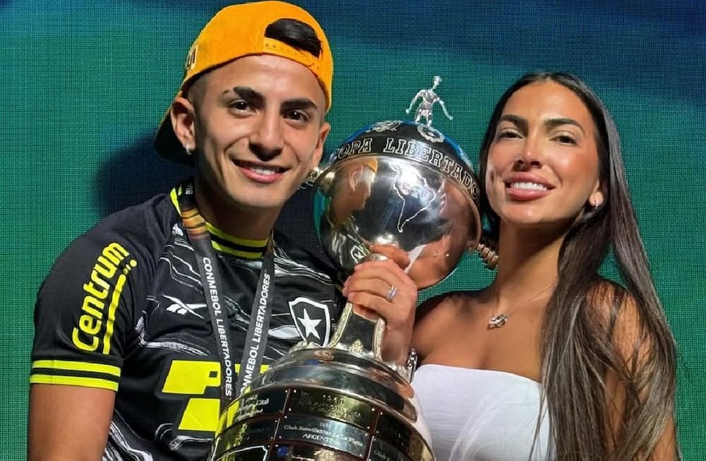 El jugador argentino se casó esta semana con su novia influencer.