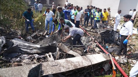 Se estrelló un avión de Air India con 242 personas a bordo