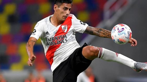 Fabricio Angileri negocia su continuidad en River. Su actual contrato vence en junio de este año.