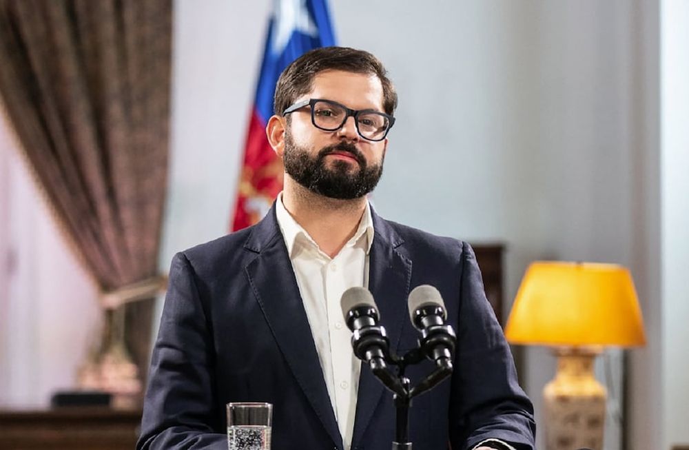 Gabriel Boric, presidente de Chile