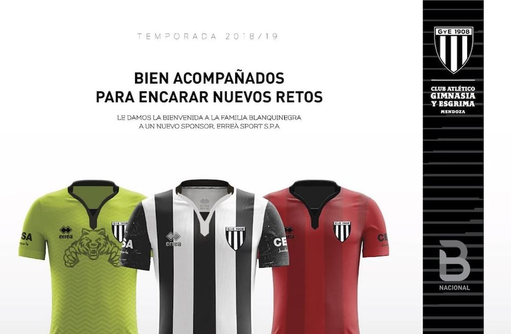 Gimnasia presentó su camiseta italiana