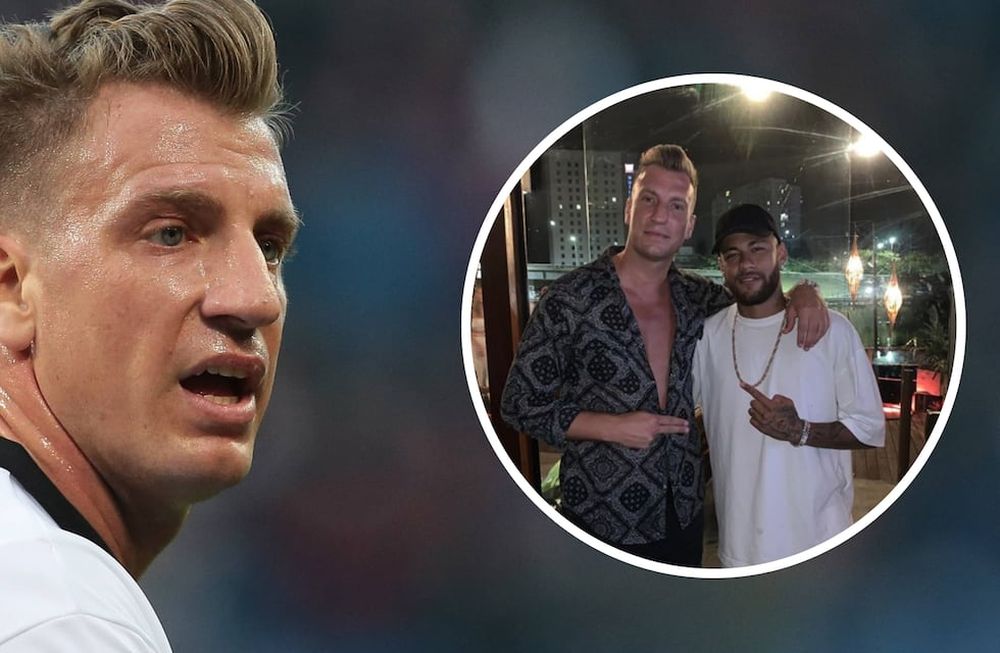 Maxi López “marcó territorio” con una foto con Neymar, nuevo compañero de Mauro Icardi